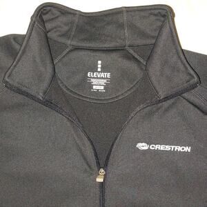 Jacket Elevate Crestron Black Men's XL Pacific Grove Collection Full Zip